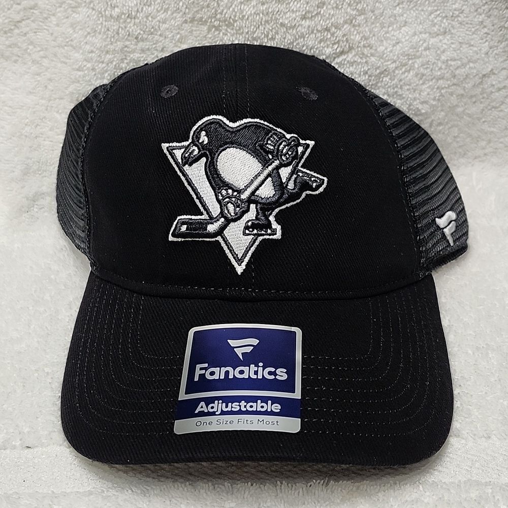 Fanatics Pittsburgh Penguins Trucker Snapback Hat - New